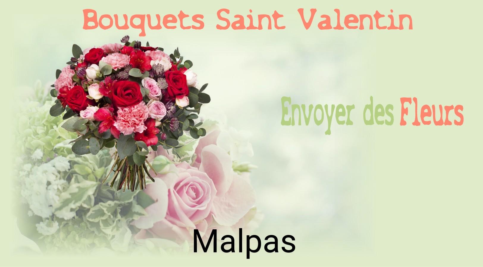 Roses de Saint-Valentin livrées à Malpas